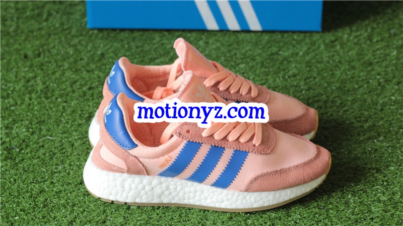 Real Boost Adidas Iniki Runner Pink Blue